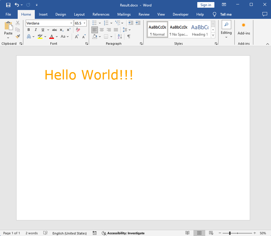 Change Page Size and Margins Change Page Size and Margins