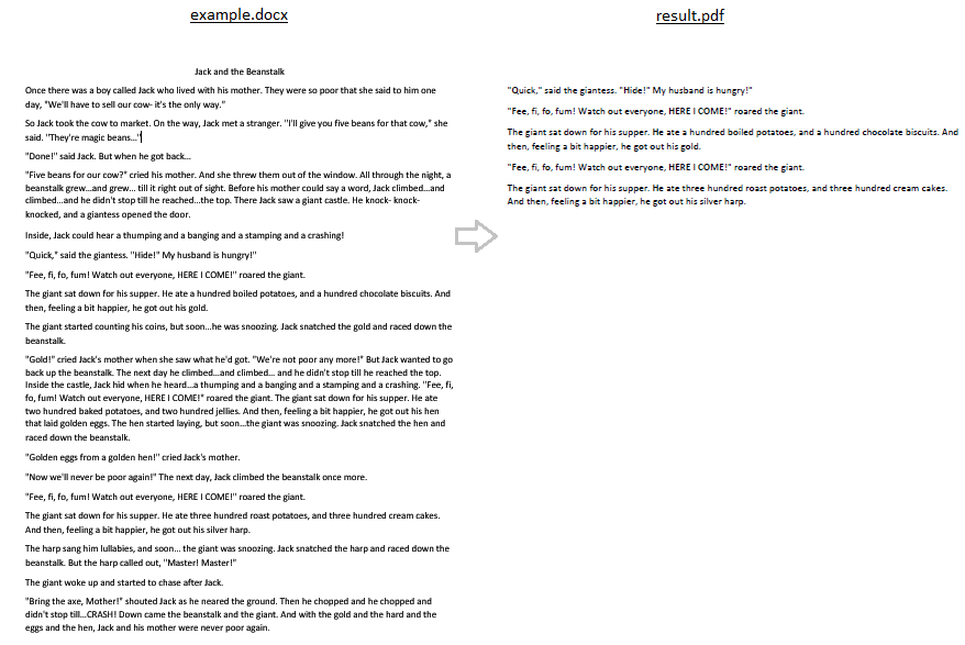 Delete Paragraphs Delete Paragraphs