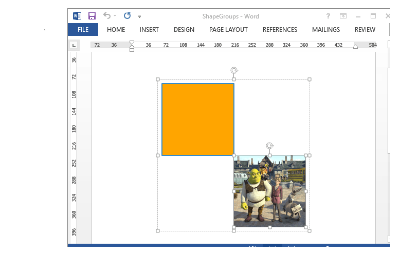 Shape Groups Shape Groups