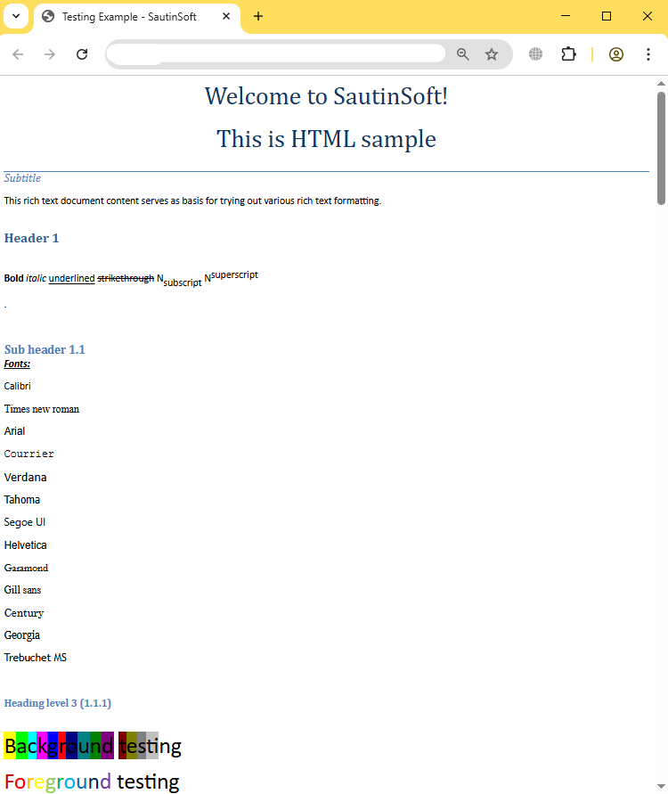 add page header and footer input