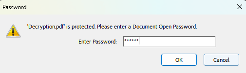 Change the Password Protection