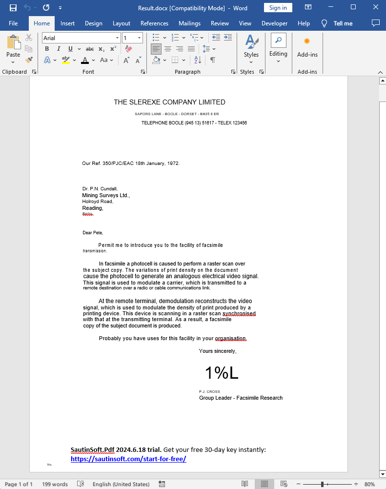 convert scanned PDF to word