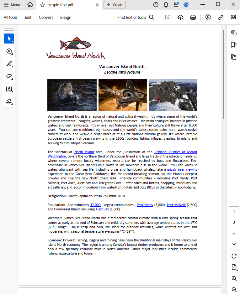 page reordering input