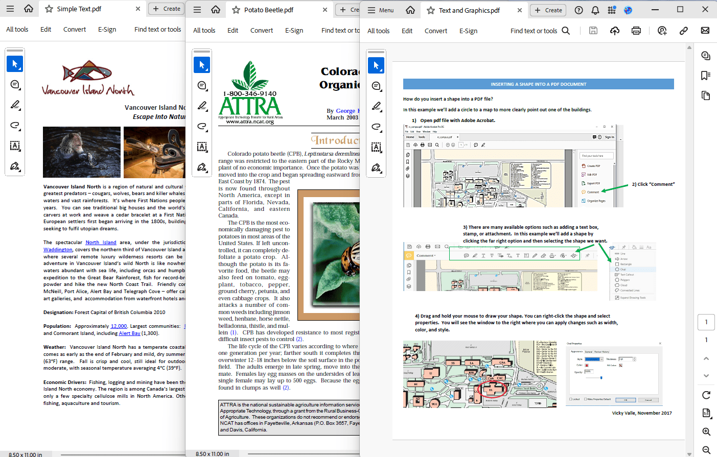 table of content input