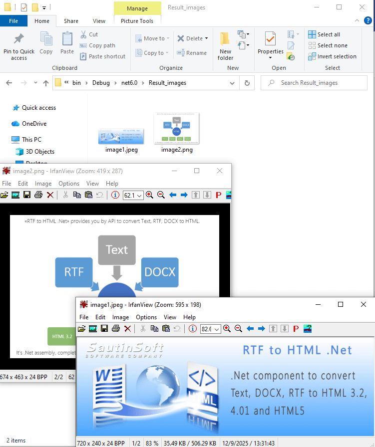 images directory output